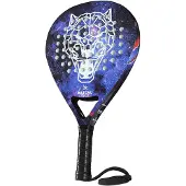 Matchu Sports Padel racket - Panther - Paars - 100% ultra sterk 18K carbon