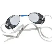 Malmsten Swedish Metallic Mirror Swimming Goggles Roze