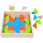 Beleduc Triangle Blox 61-delig