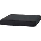Madison Loungekussen Zit Luxe Rib Black (73 x 73 cm)