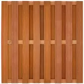 Intergard Schutting hardhout tuinscherm 180x180cm (15pl.)