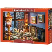 Castorland Afternoon Tea – Puzzel – 1.000 stukjes – Satijnen afwerking – Perfecte pasvorm – Europese kwaliteit