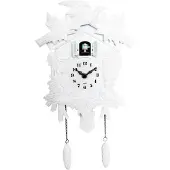Walplus Cuckoo - Wandklok - Met Slinger - Wit