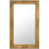 vidaXL Wandspiegel barok stijl 50x80 cm goudkleurig