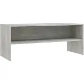 vidaXL Tv-meubel 100x40x40 cm bewerkt hout betongrijs