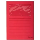 Exacompta Venstermap Forever L-model 120gr rood 100 stuks