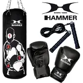 Hammer Sparring Pro Boxing Set Zwart