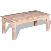 vidaXL Salontafel 110x60x45 cm massief acaciahout
