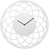 Nextime Big Dreamcatcher - Klok - Rond - Hout - Ø 60 cm - Wit