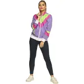 Boland Fout Trainingsjasje Retro Dames Paars