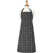Ladelle - Keukenschort Donkergrijs, 70 x 89 cm – Ladelle Eco Check