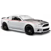 Maisto Speelgoedauto Ford Mustang Gt 2014 Wit 1:24/20 X 8 X 5 Cm - Speelgoed Auto's