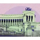 Komar Vliesbehang Digitale print vlies - Roma - Afmeting 300 x 250 cm
