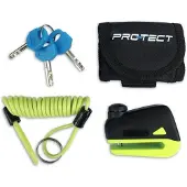 Pro-tect schijfremslot 10mm (met tasje en reminderkabel)