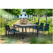 Yoi Tuinstoel Mizu Black Black