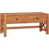 vidaXL Tv-meubel 100x40x45 cm teakhout