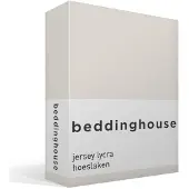 Beddinghouse - Jersey-stretch - Hoeslaken - 120x220 cm - Gebroken wit - premium kwaliteit