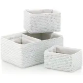 kela Rimossa Mand Set van 5 Stuks - Wit -