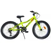 Dino Bikes Aurelia Jongensfiets Plus 20 Inch Lime Groen groen Staal Kinderfiets