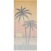 Möbelando Vliegengordijn 90x200 cm bamboe