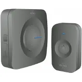 Elro DB3000 Draadloze Deurbel Set – met Ontvanger op batterij - Bereik 300 meter - IP65 Waterdicht -