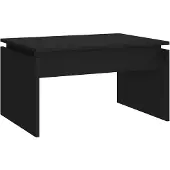 vidaXL Salontafel 68x50x38 cm bewerkt hout zwart