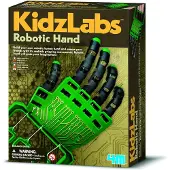 4M Wetenschap En Spel - Maak Je Eigen Robot Hand - Bouwpakket Mechanica - KidzLabs - 8 Jaar