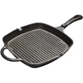 Cast iron Grillpan | | 26 x 26 cm (Vierkant, Gietijzer)