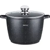King Hoff 1598 - Hoge Braadpan - met Aromaknop - 24 cm - 6.2 liter