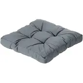 Madison Loungekussen Zit Florance Rib Grey (60 x 60 cm)