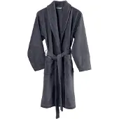 De Witte Lietaer Badjas Heren Gentle Dark Grey-S