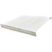 vidaXL Vervangingsdoek voor luifel 480x295 cm polyester crèmekleurig