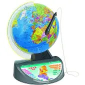 Clementoni Education - Interactieve Wereldbol - Wereldbol met Verlichting - Educatief Speelgoed - 7-12 Jaar
