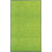 vidaXL Deurmat wasbaar 90x150 cm groen