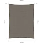 Sunfighters Sunfighter s Waterdicht 3x4 Taupe