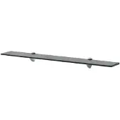 vidaXL Zwevend schap 80x10 cm 8 mm glas