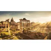 Overig Fotobehang Forum Romanum - Bruin - 2,80m X 500cm