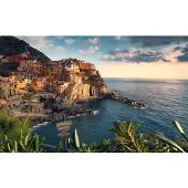 Overig Fotobehang The Picturesque Village - Meerkleurig - 2,80m X 450cm