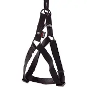 Martin instap tuig voor hond nylon zwart 50-70x2 cm