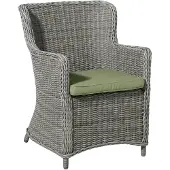 Madison Wickerkussen Multi Panama Sage (48 x 48 cm)