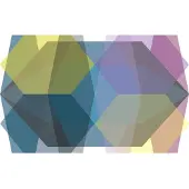 Overig Fotobehang Gem Stone Diamond - Meerkleurig - 2,50m X 400cm