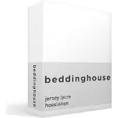 Beddinghouse - Jersey-stretch - Hoeslaken - 120x220 cm - Wit - premium kwaliteit