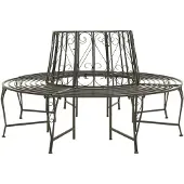 vidaXL Boombank 160 cm staal