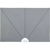 vidaXL Auvent latéral pliable de terrasse Gris 300 x 200 cm