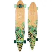 Tempish – Flow Longboard XL – 46 inch 117 cm – Dancing & Carving Longboard – Flexibel Deck & Soepele Trucks