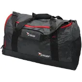 Precision sporttas Pro HX 65 liter polyester zwart/rood maat M