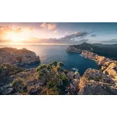 Overig Fotobehang Mediterranes Spektakel - Meerkleurig - 2,80m X 450cm