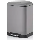 kela Afvalemmer RVS Grijs, 12 L - | Davino