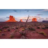 Overig Fotobehang Wild West Heroes - Bruin - 2,80m X 450cm