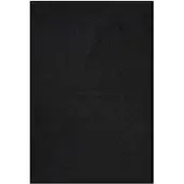 vidaXL Deurmat 80x120 cm zwart